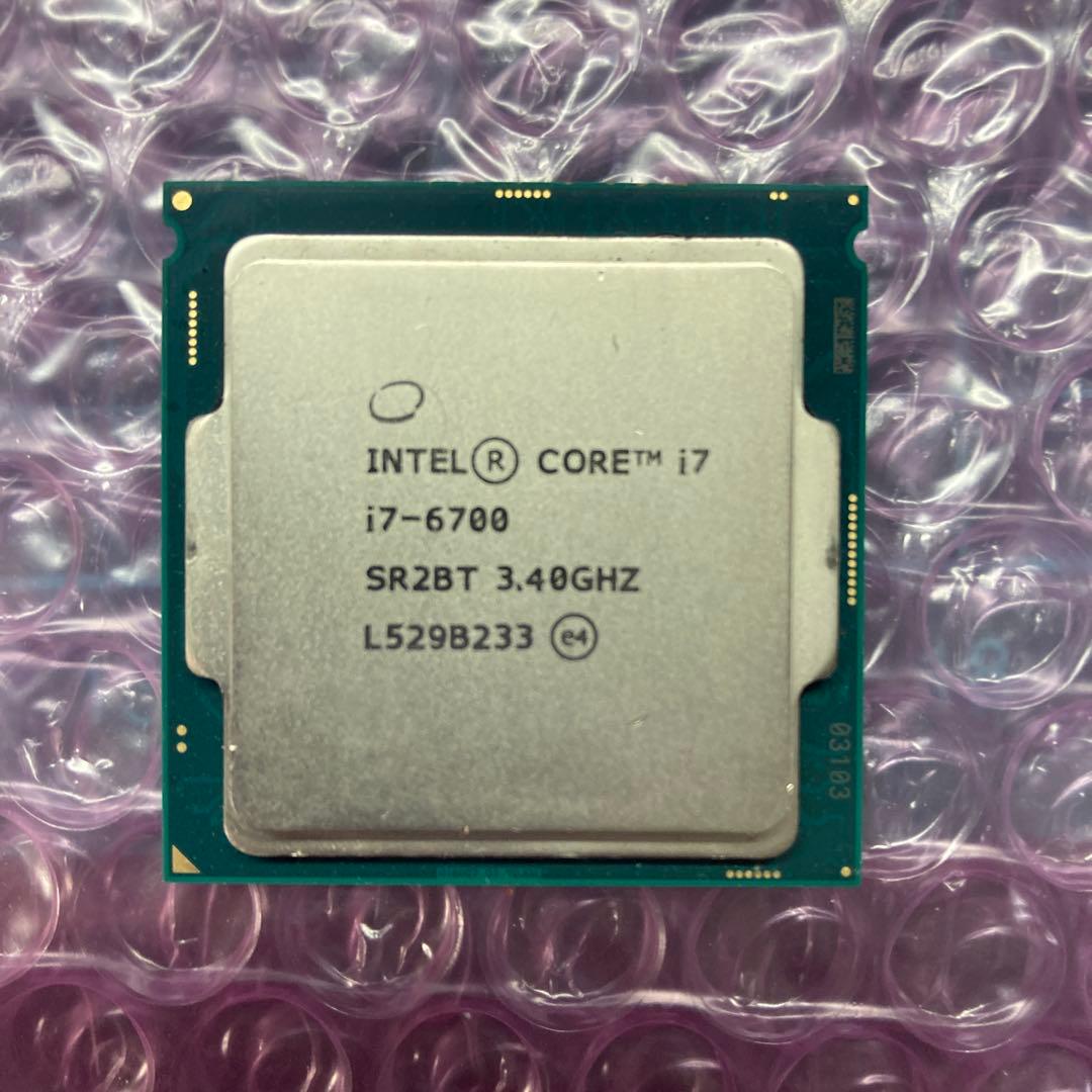【動作確認済】Intel Core i7-6700 ×2個セット