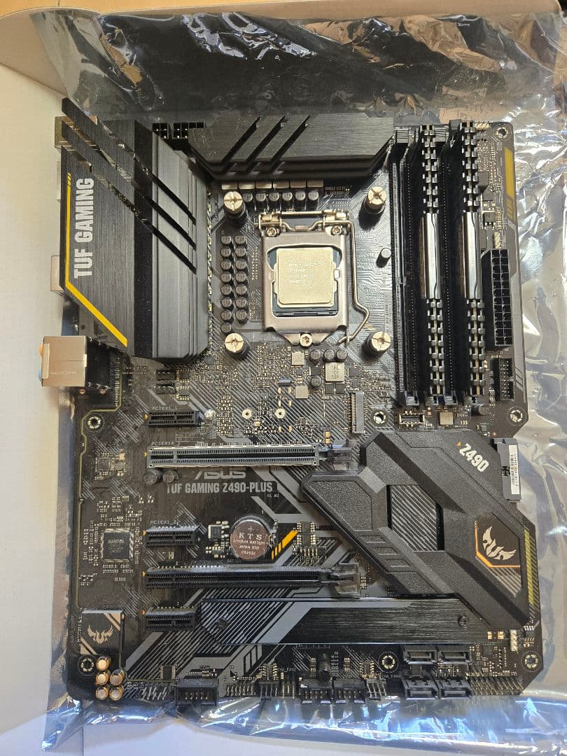 TUF GAMING Z490-PLUS マザーボード、CPU、メモリセット