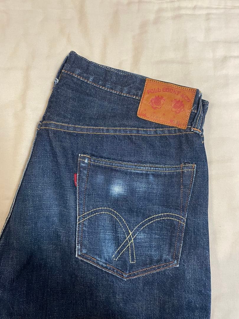 専用FULLCOUNT 1101 W33 L36 ステッチ入り　旧モデル