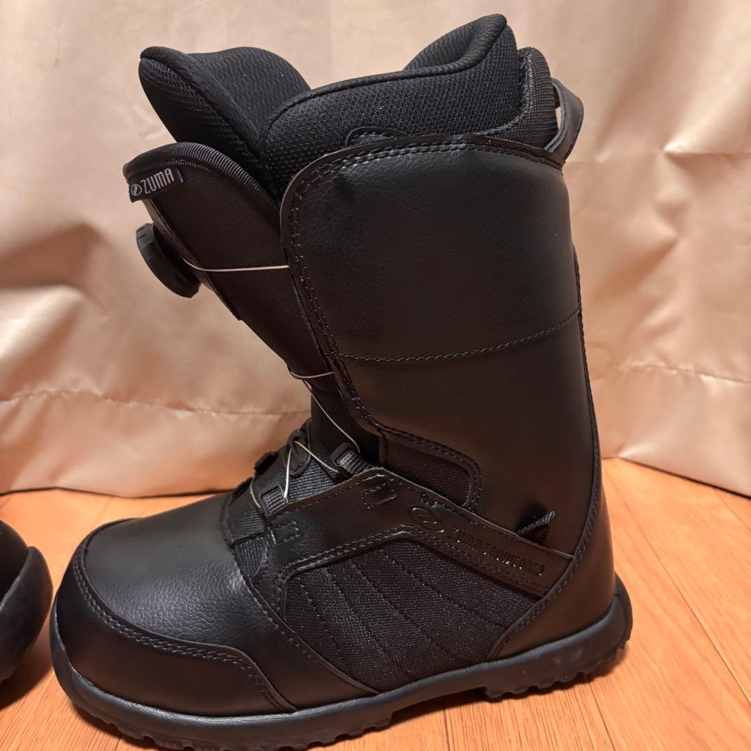 ZUMA スノーボードブーツ 24cm レディース BOA 黒
