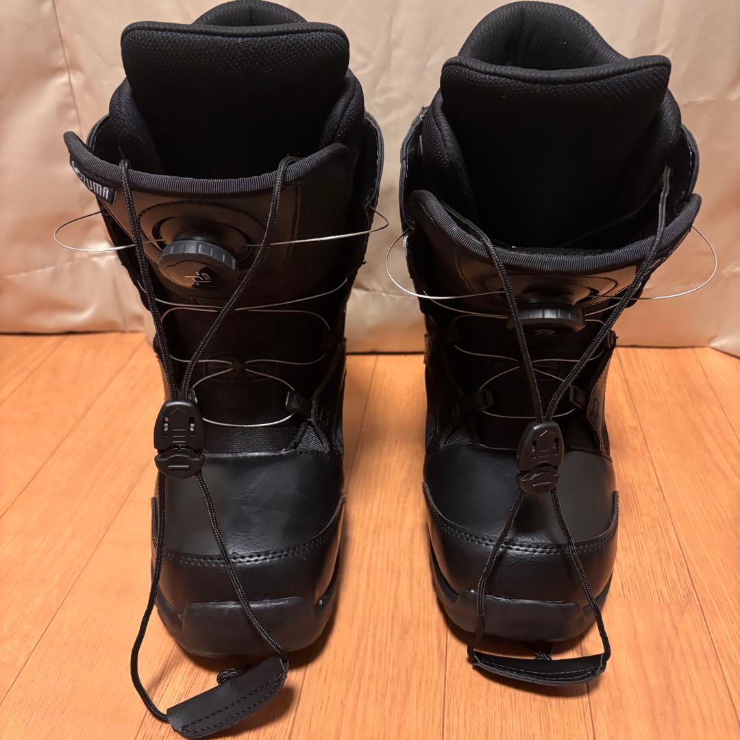 ZUMA スノーボードブーツ 24cm レディース BOA 黒