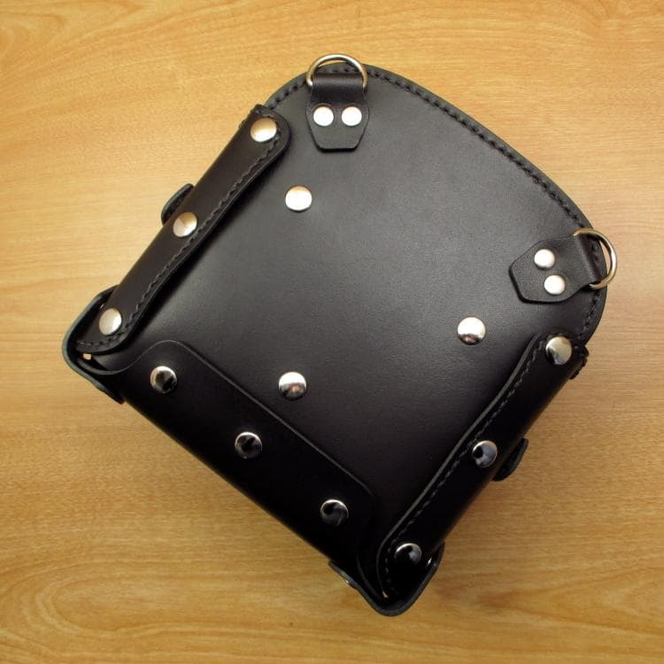 専用　オールブラック　８丁差し　本革シザーケース　SCA-147/CKA