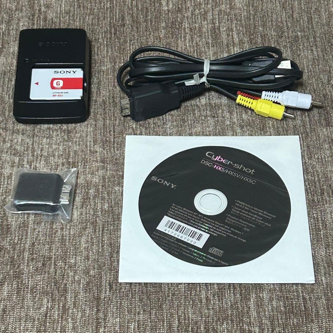 動作品　美品　付属品完備　SONY Cyber-shot DSC-HX5V