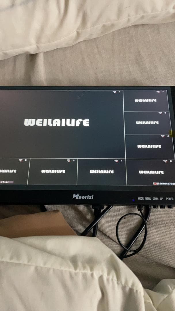 [中古] WEILAILIFE 防犯カメラ 7チャンネル (4TB HDD)