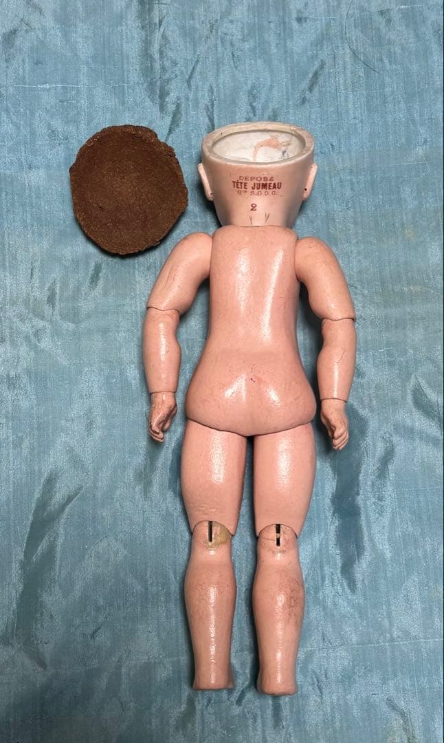 アンティークビスクドール ジュモー2号　訳アリ品