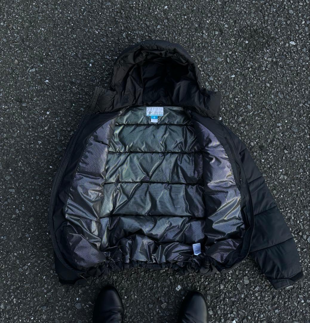 ジャケット・アウター columbia down jacket y2k black archive