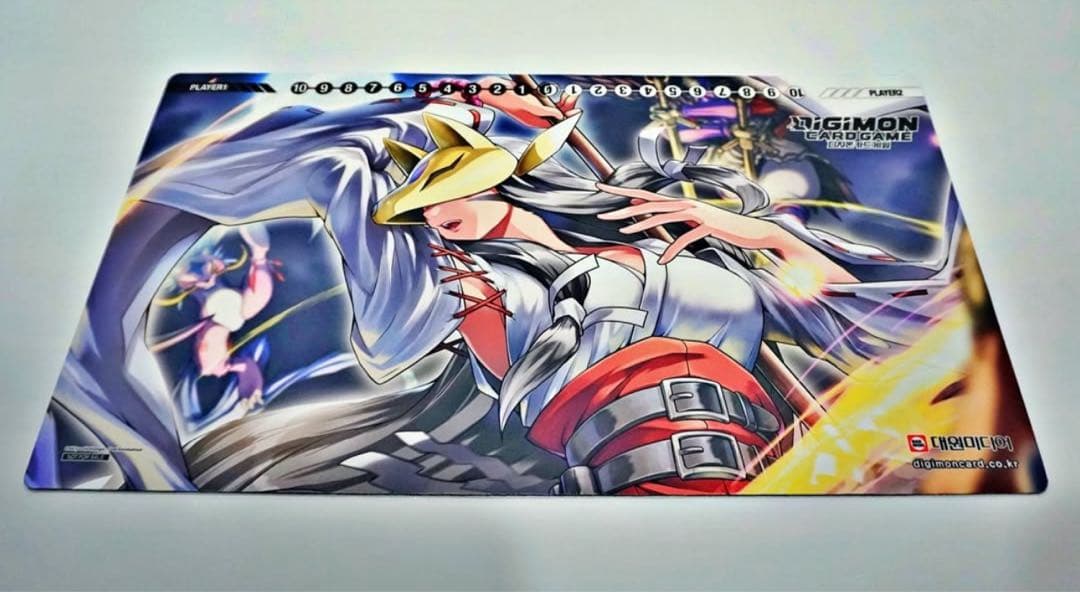 デジモンカード プレイマット サクヤモン 韓国