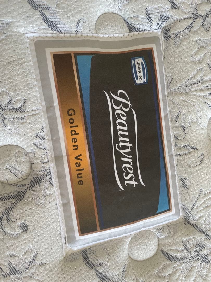 「最終金額」3/31シモンズマットレス　シングル　コンセント付きベッド　セット