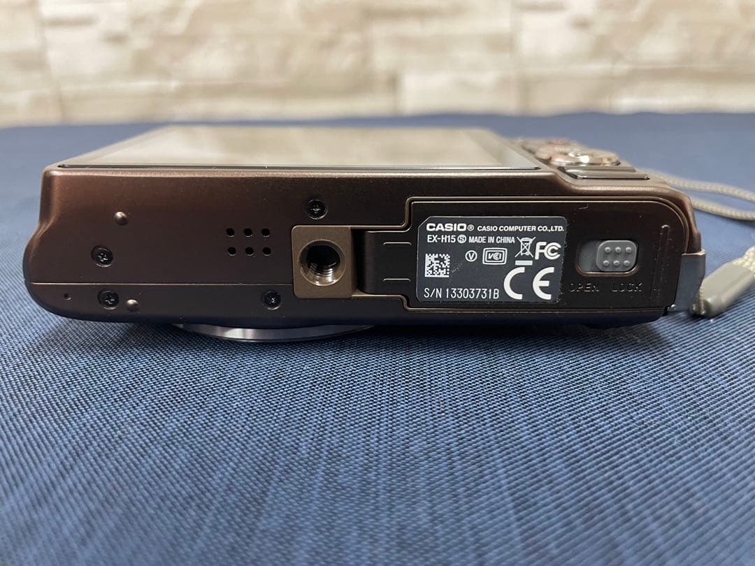 【美品】CASIO カシオ EX-H15 ブラウン EXILIM