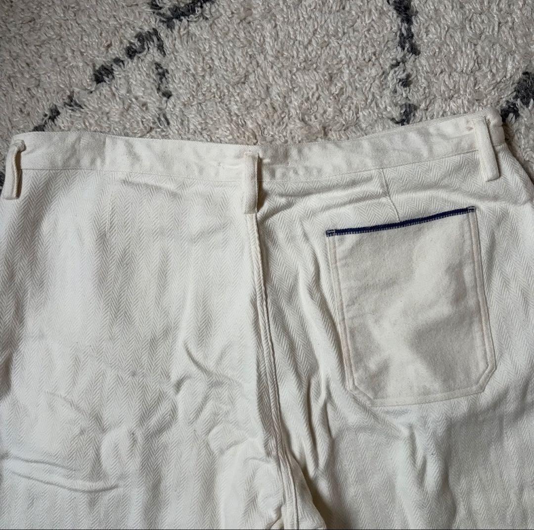 パンツ Nigel Cabourn WIDE LEG CRICKET PANT