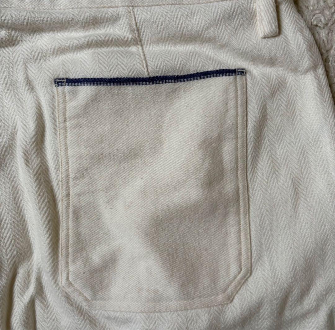 パンツ Nigel Cabourn WIDE LEG CRICKET PANT