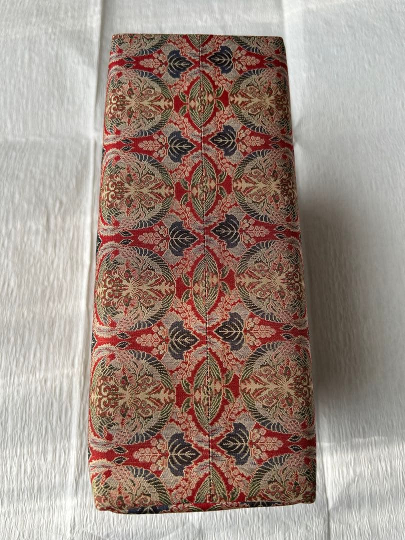 週末限定値下げ‼️龍村織物 正絹 桐に向鳳凰丸文錦(壬生寺裂)利休バッグ