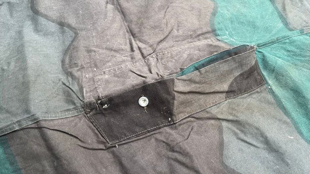 スウェーデン軍 三角 軍幕 USED（良好）　コットン①