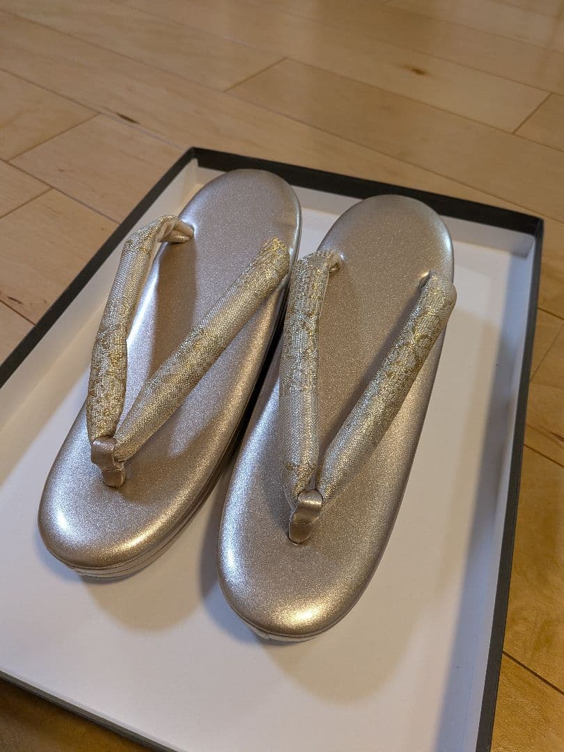 礼装　和装バッグ草履セット　結婚式　成人式　入学式　和装バッグと草履セット