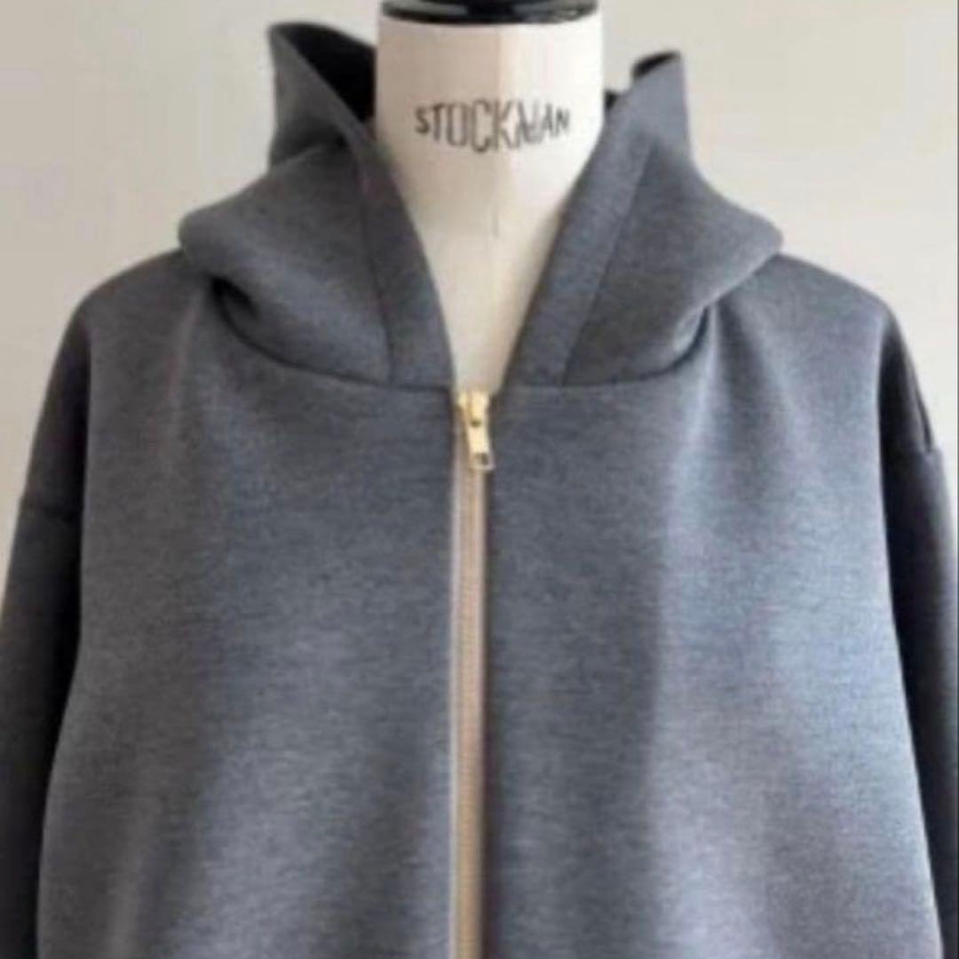 【新品】2025AW Collection フーディーブルゾン/チャコールグレー