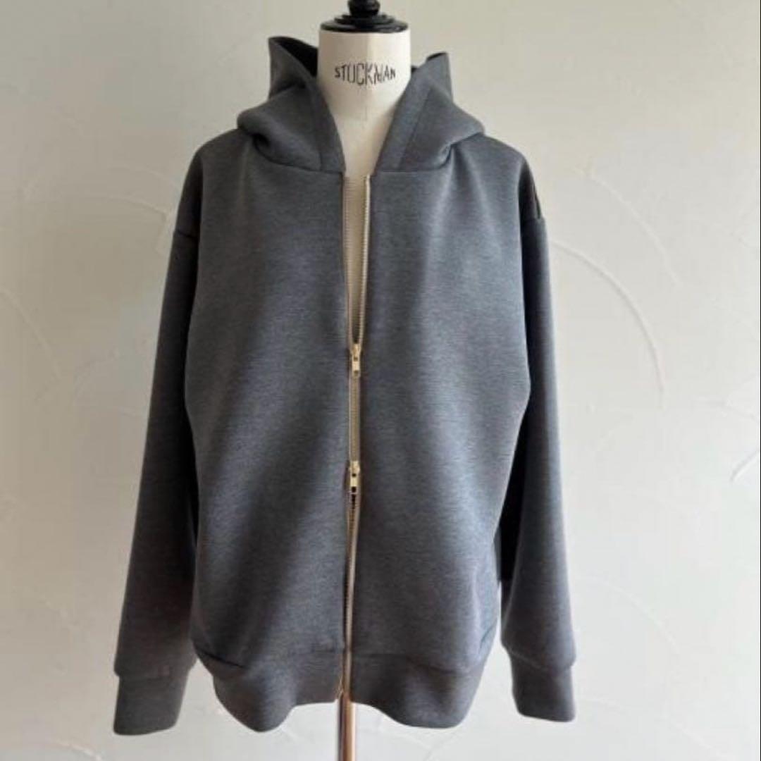 【新品】2025AW Collection フーディーブルゾン/チャコールグレー