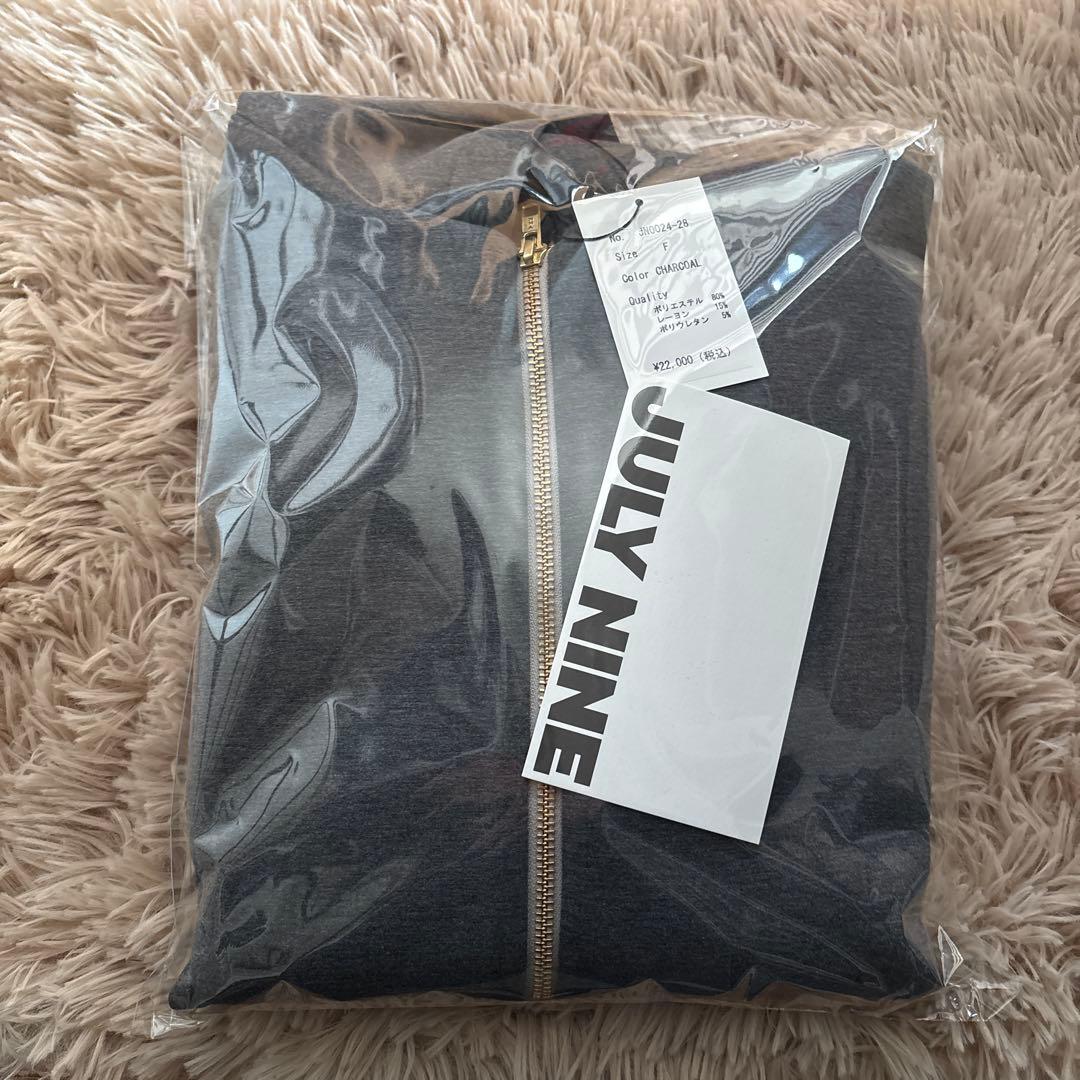 【新品】2025AW Collection フーディーブルゾン/チャコールグレー