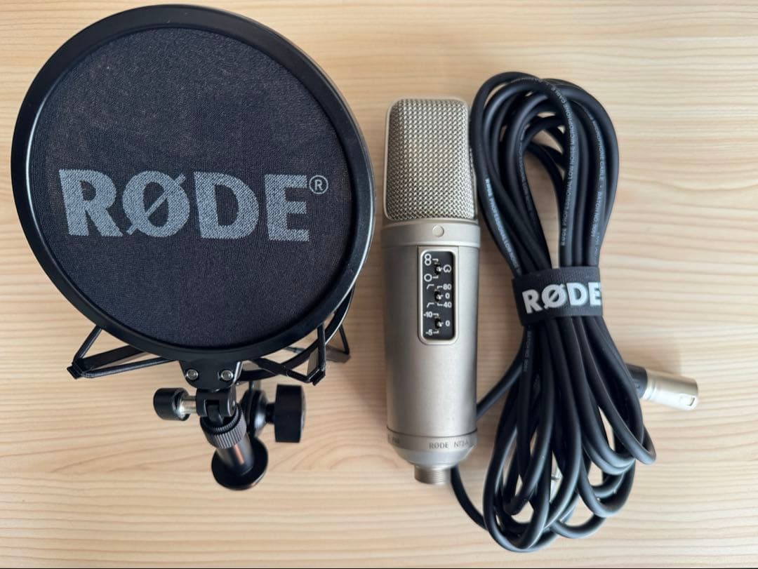 RODE NT2-A コンデンサーマイク ポップフィルター付き