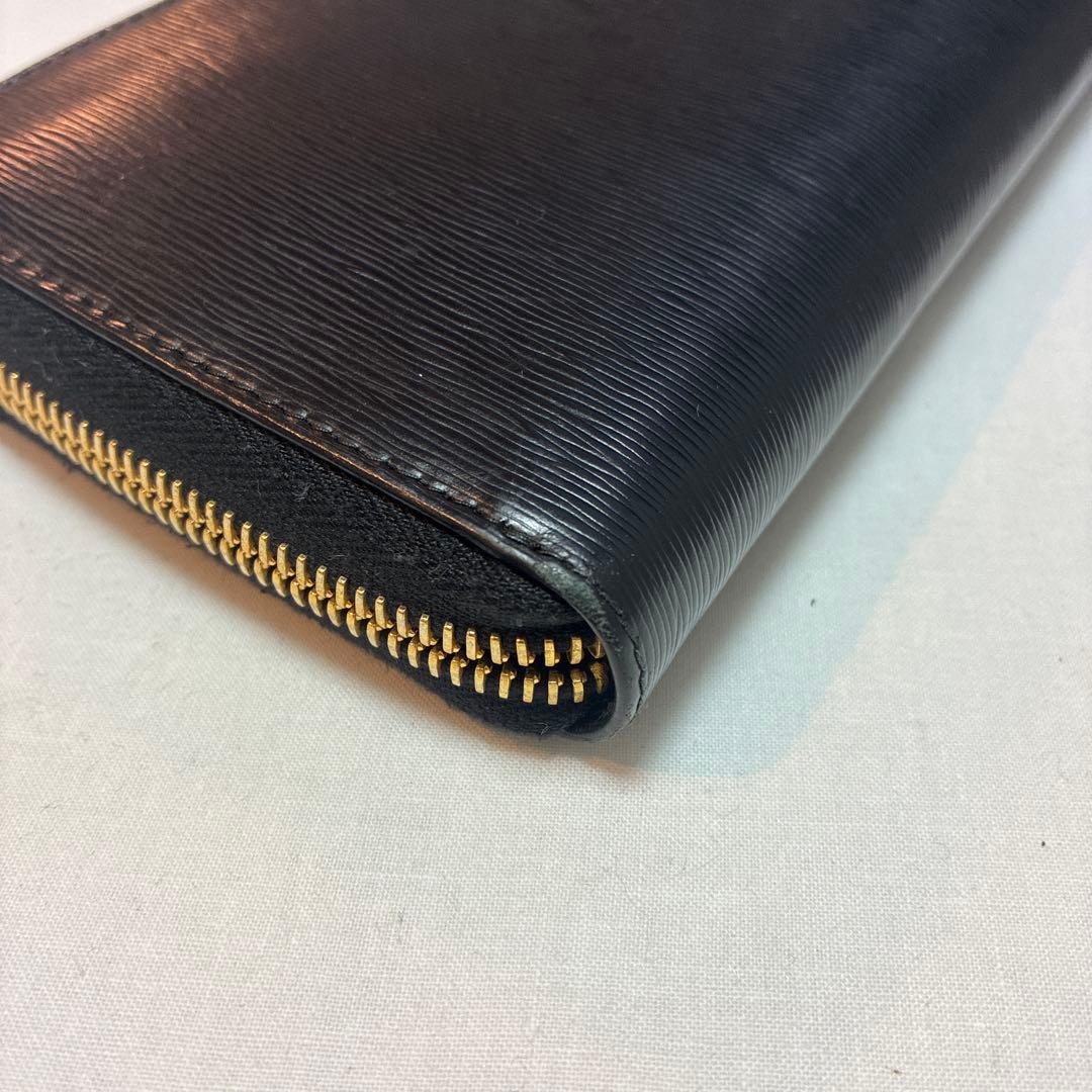 【美品】PRADA ブラック 長財布
