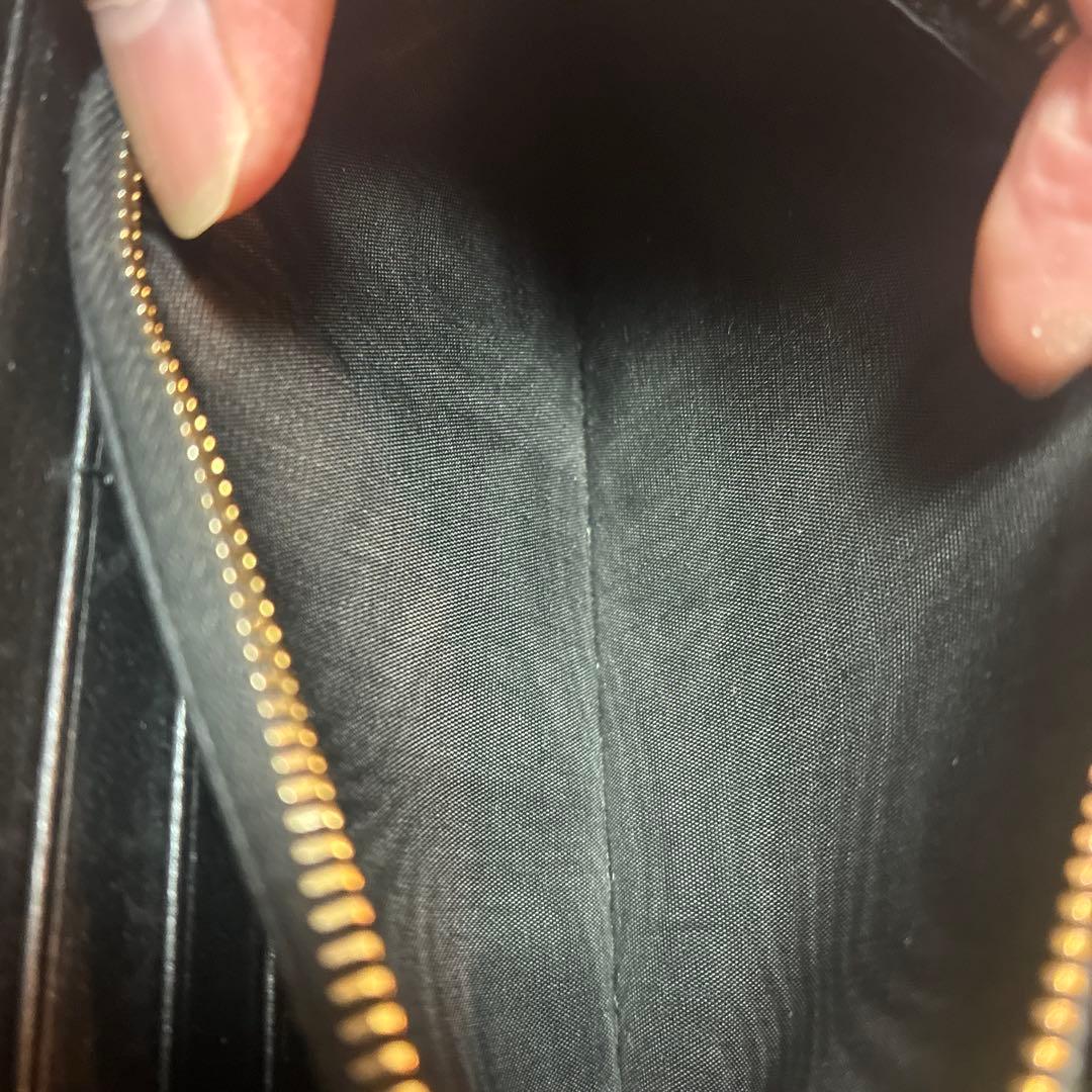 【美品】PRADA ブラック 長財布