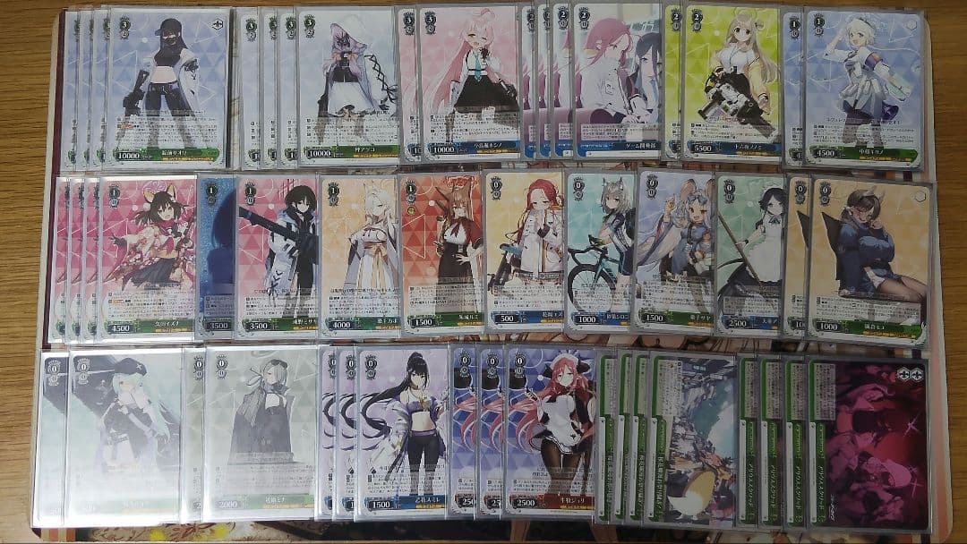 ブルーアーカイブ デッキ4個+パーツセット