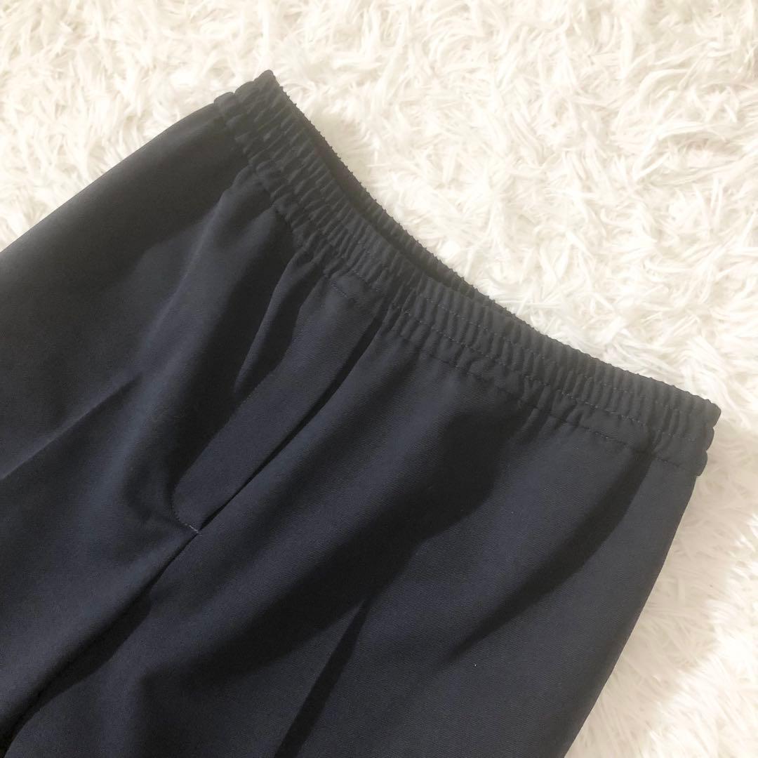 極美品 マックスマーラ 24SS 大きいサイズ ワイドパンツ ウエストゴム