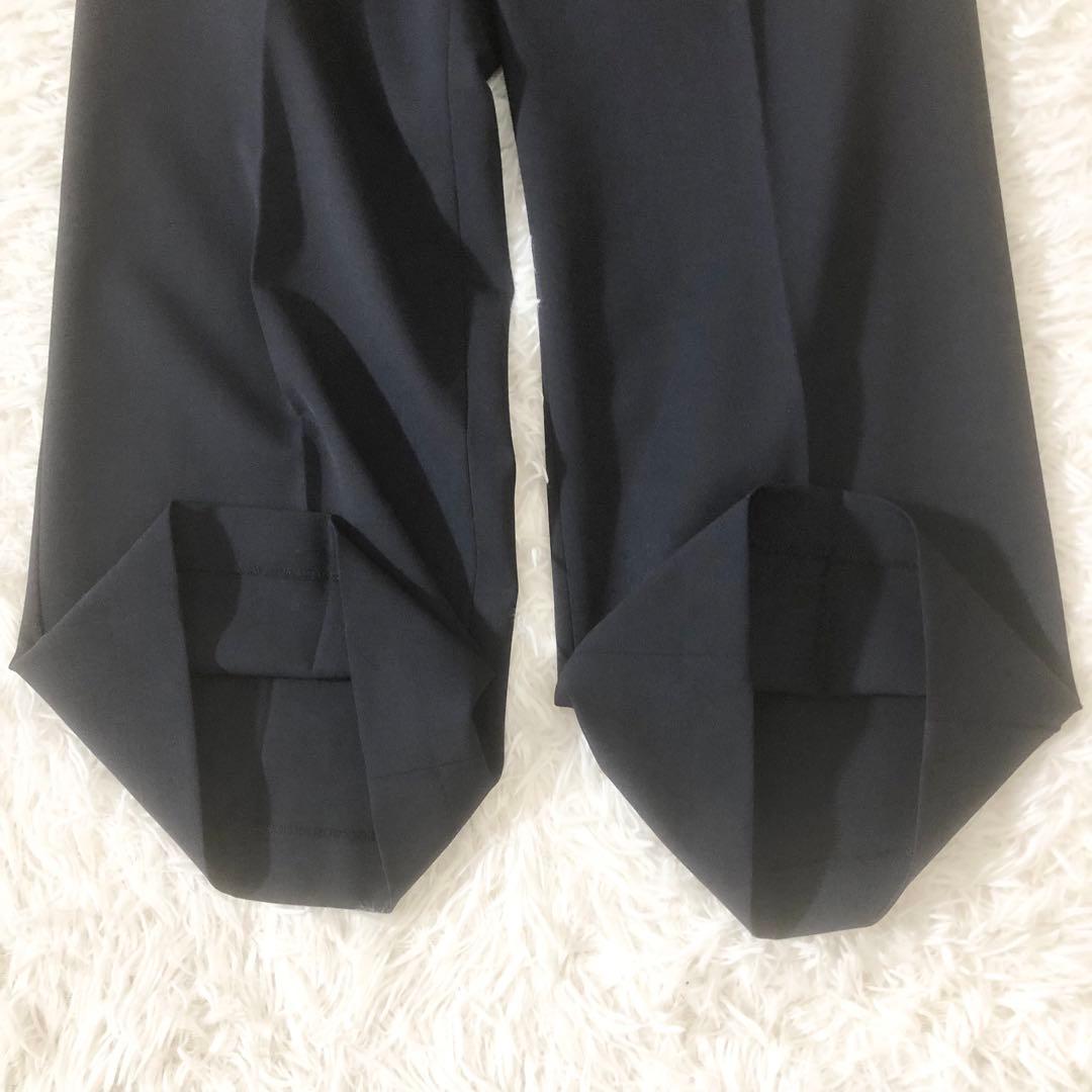 極美品 マックスマーラ 24SS 大きいサイズ ワイドパンツ ウエストゴム