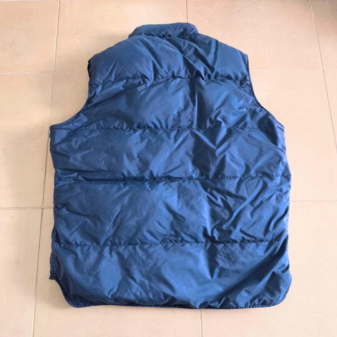 90s L.L.Bean ダウンベスト ブルー VINTAGE アウトドア