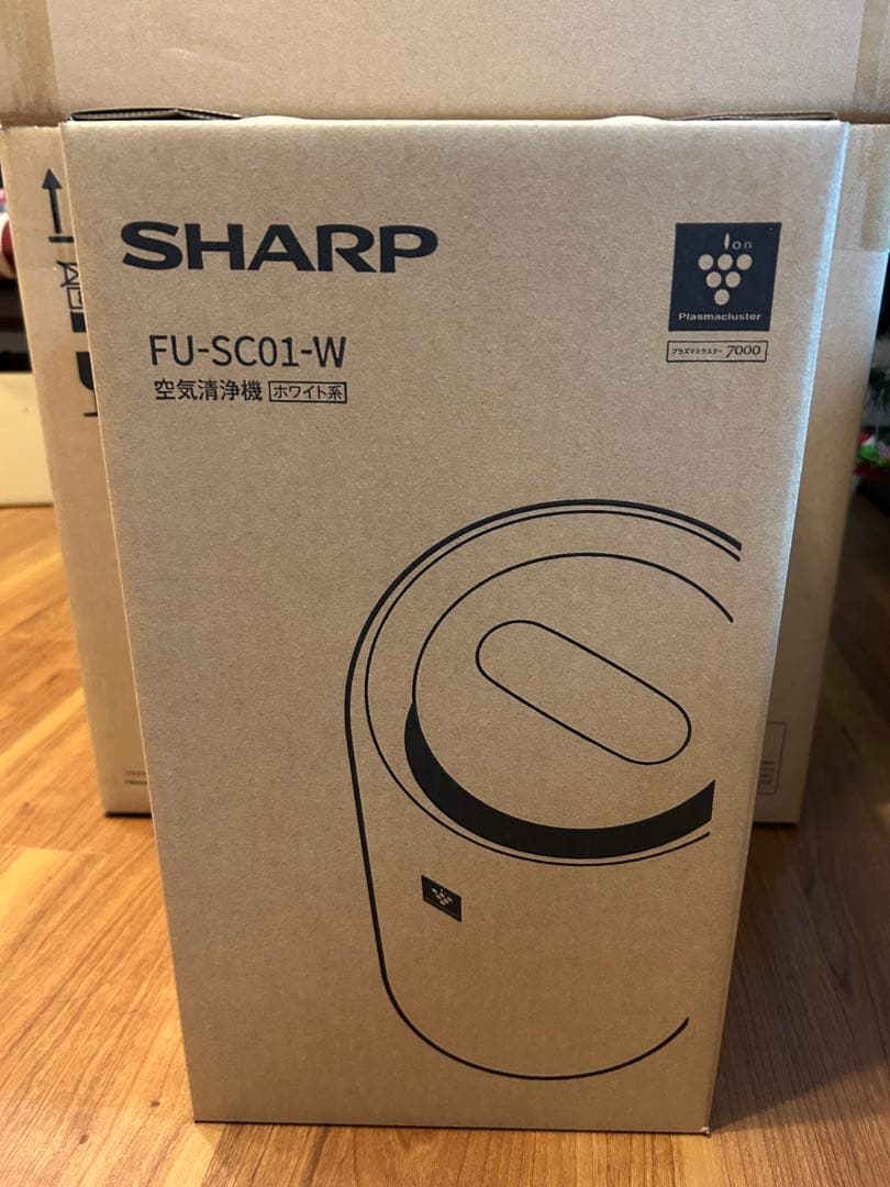 【新品】空気清浄機 FU-SC01-W ホワイト SHARP