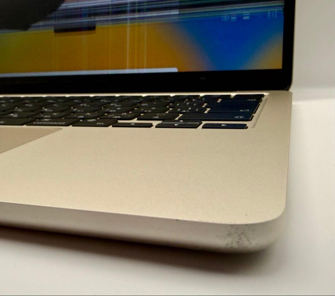 【液晶割れジャンク】Mac Book Air M2 13.6 8GB 512GB