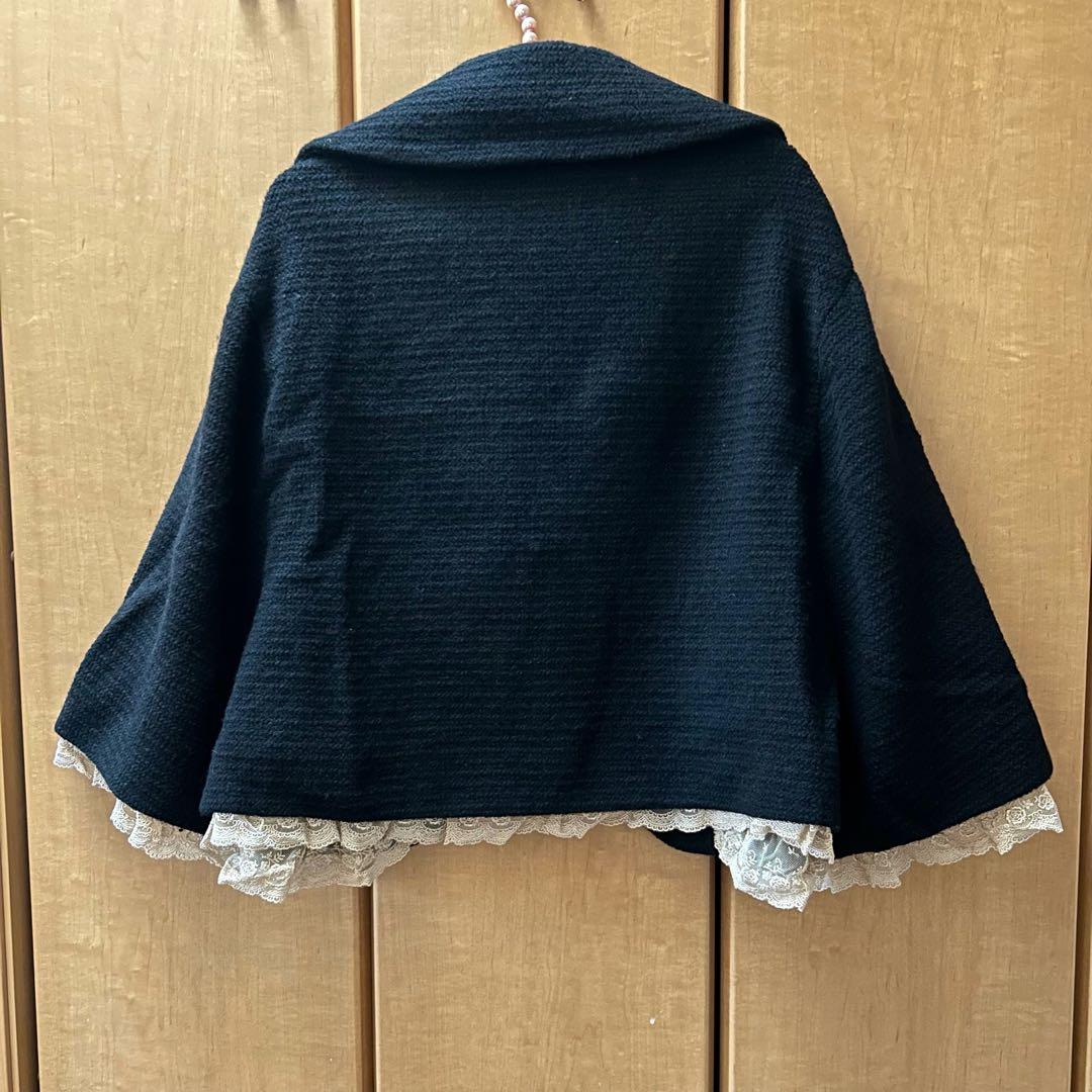 専用★フランシュリッペ・シェリーラファム★黒ショートジャケット・新品★