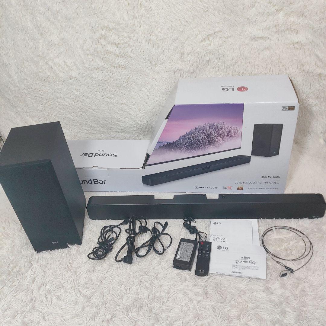 【美品】LG サウンドバー SL5Y Bluetooth対応 サブウーファー付き