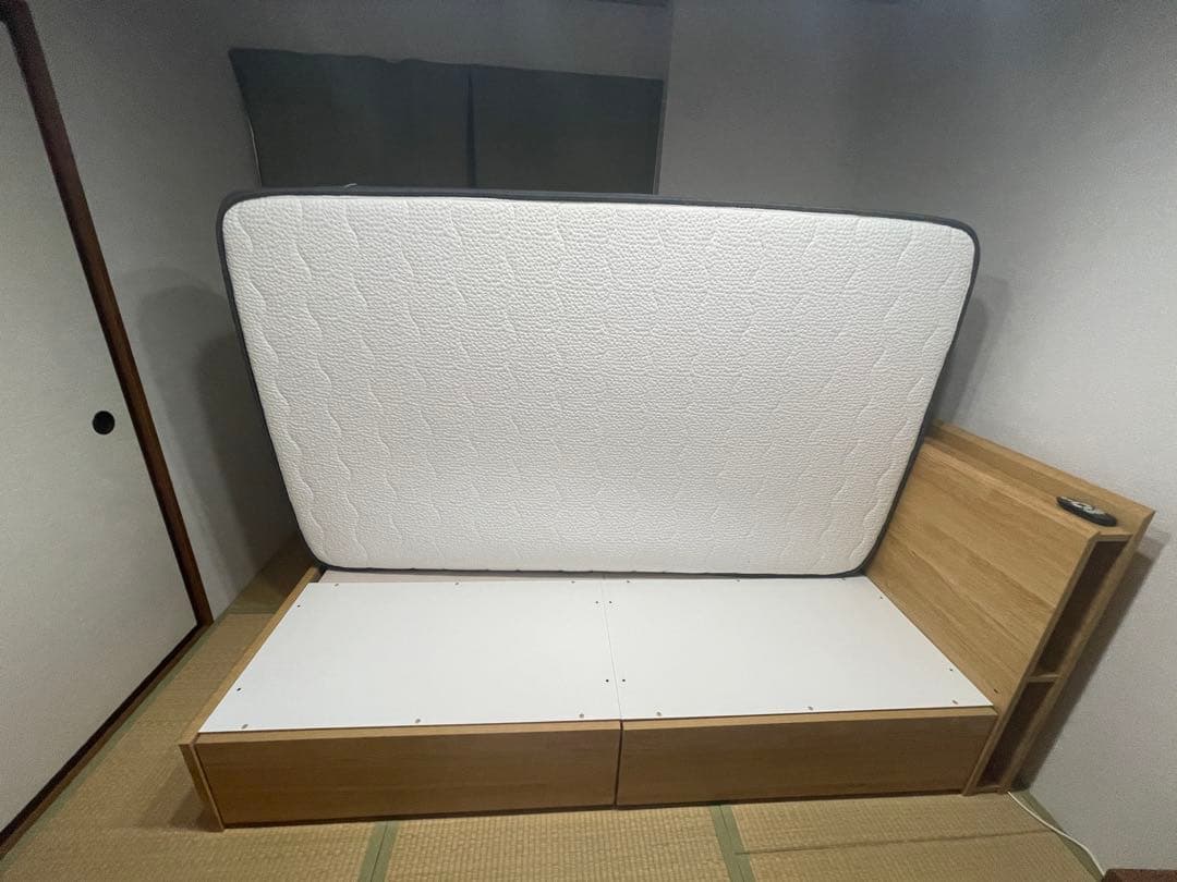 【美品】NELLマットレス　セミダブル