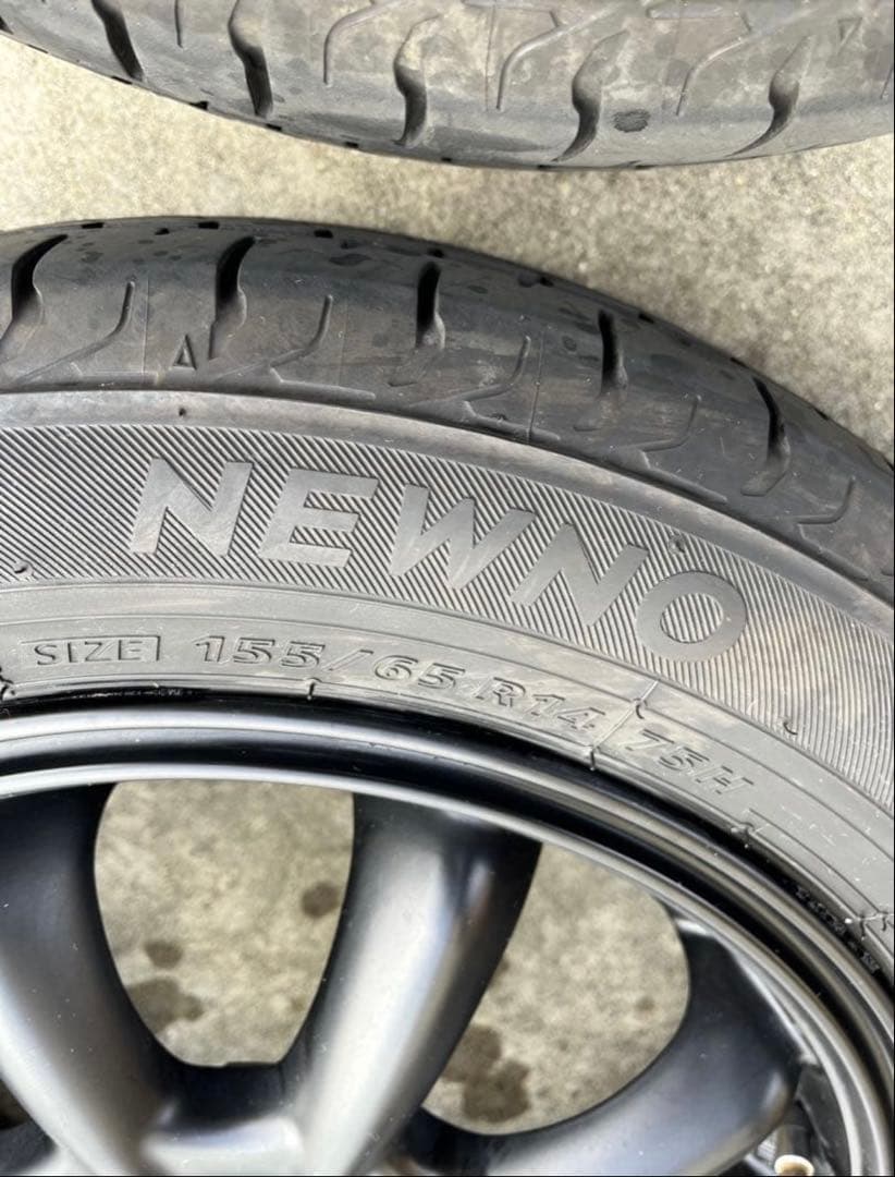 ②ZACK JP-209 【NEWNO 2025年製】155/65R14