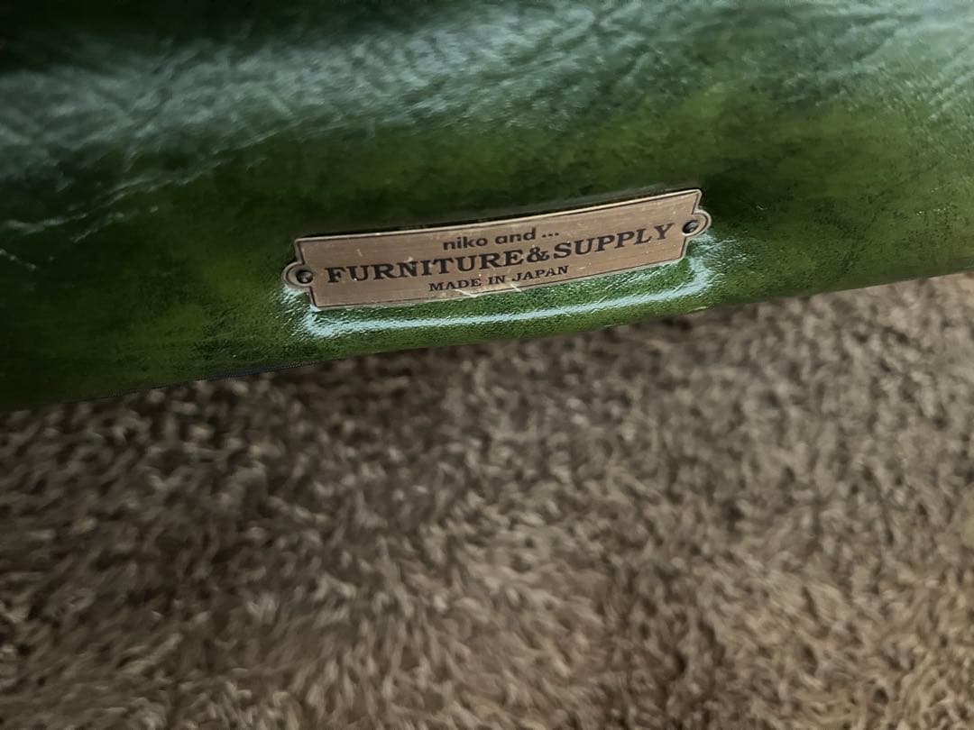 ニコアンド　クラシックダイナー　ソファベンチ　一点