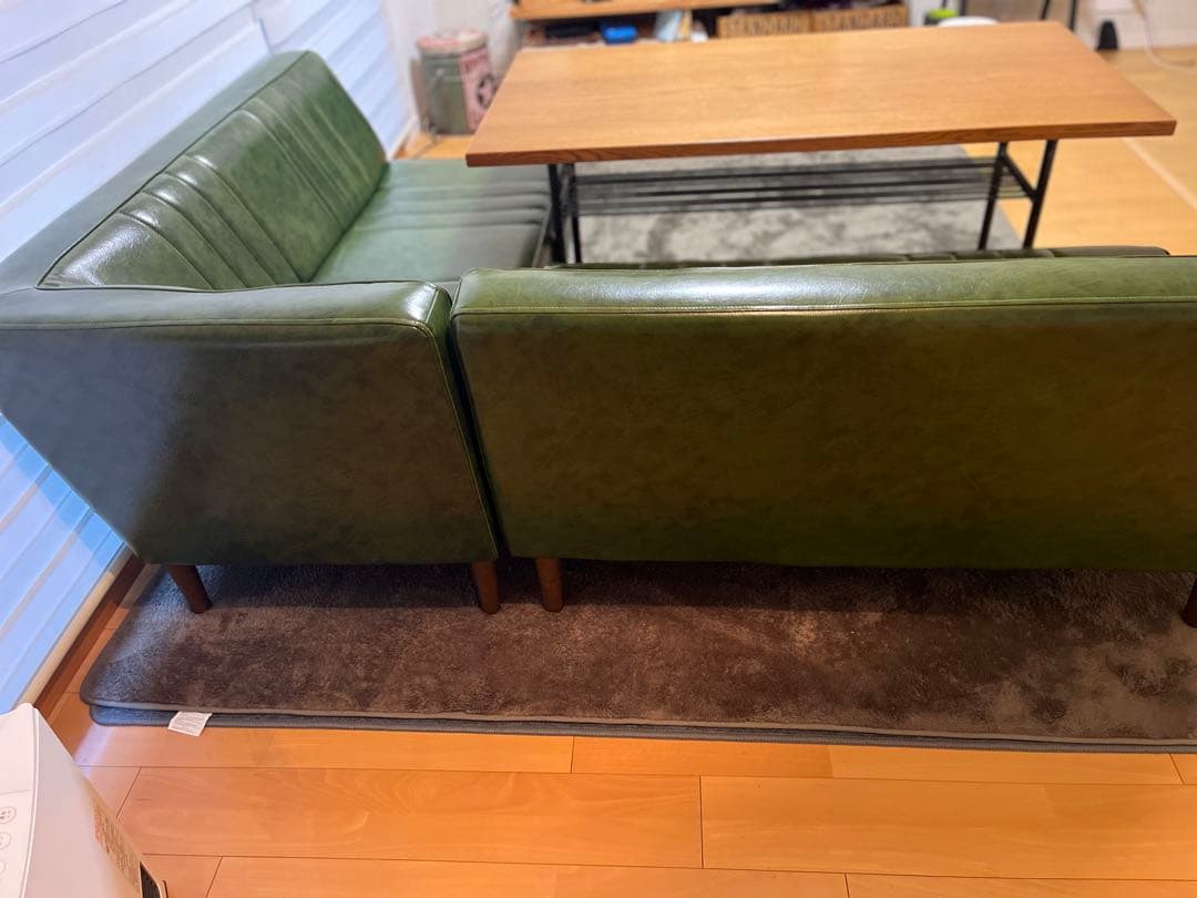 ニコアンド　クラシックダイナー　ソファベンチ　一点