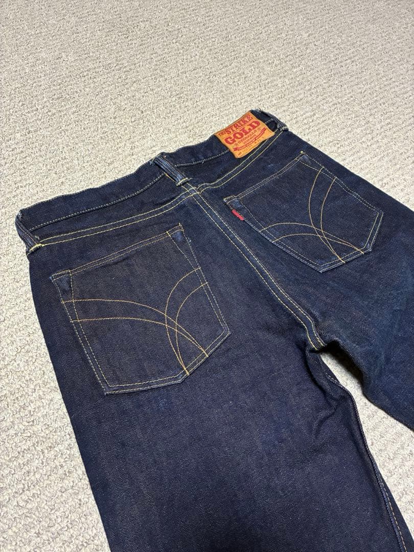 ストライクゴールド SG2103 セルビッチデニム W33