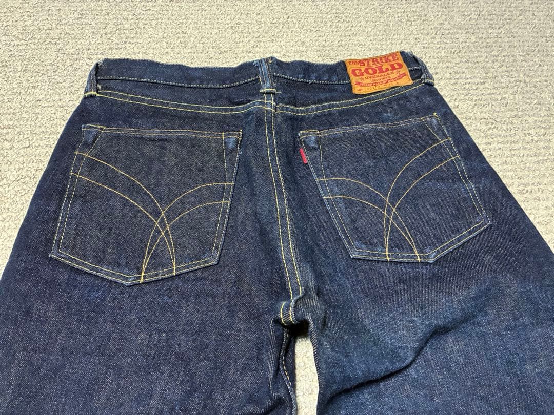 ストライクゴールド SG2103 セルビッチデニム W33