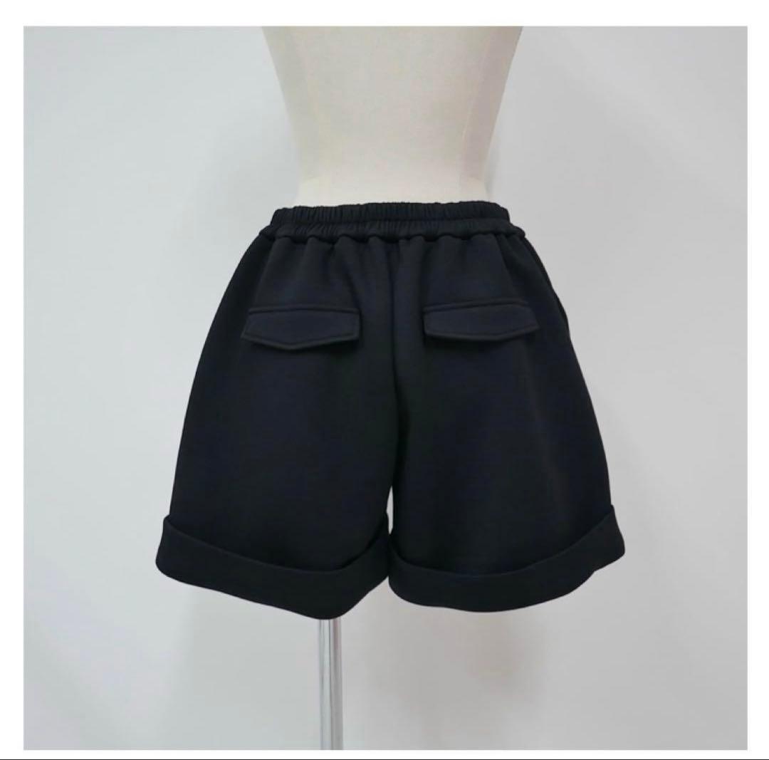 ☆新品未使用タグ付き☆リンカブル.ボンディングショートパンツ ブラック Sサイズ