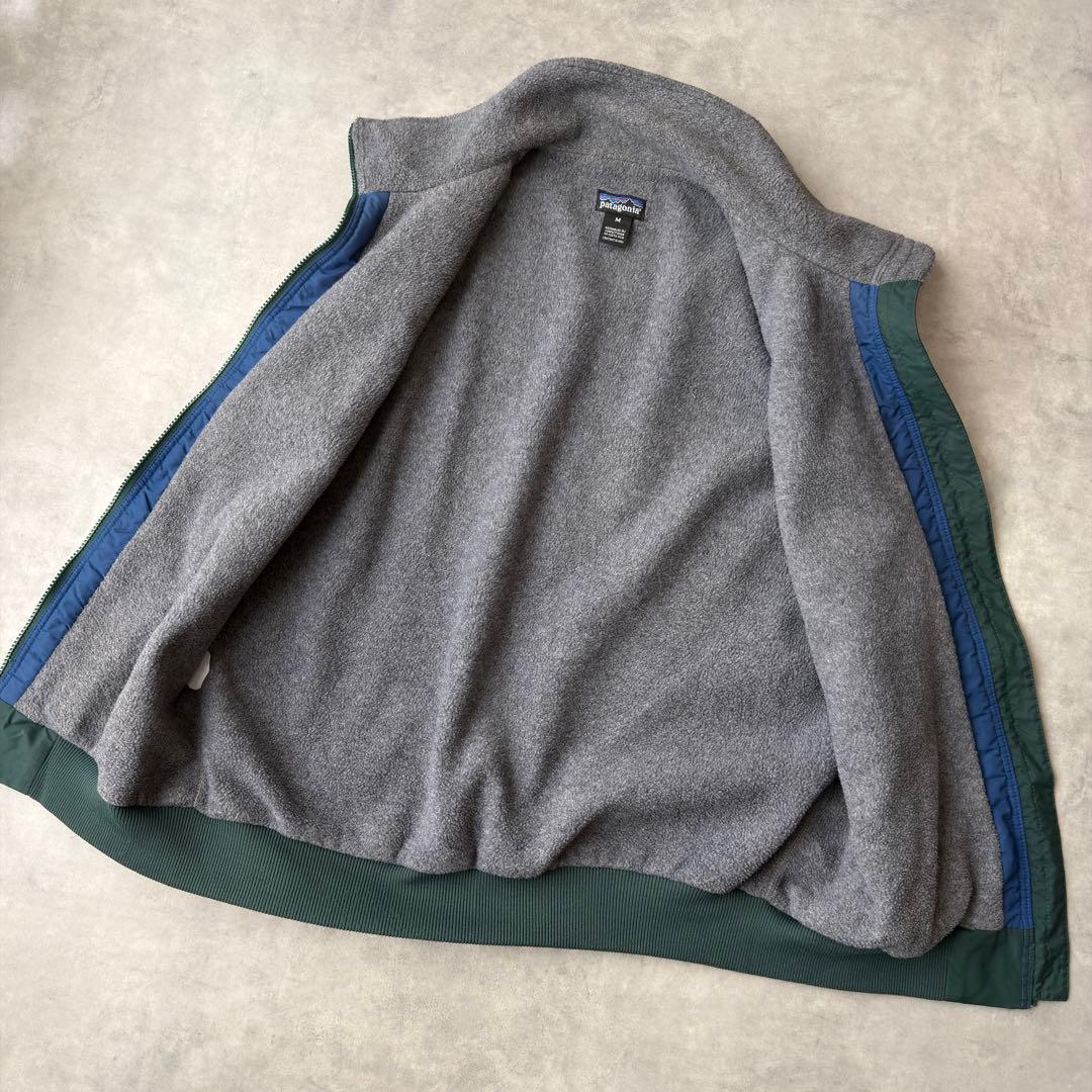 プ*ド様 90s パタゴニア シェルドシンチラ ベスト M グリーン 緑 ハンタ