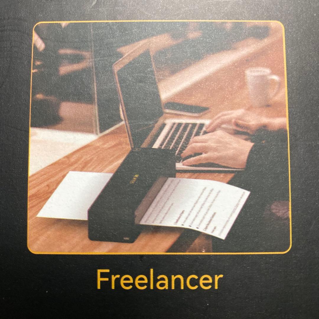 ポータブルワイヤレスプリンター