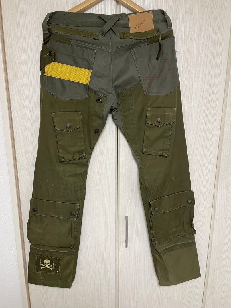 paper×master mind JAPAN ミリタリーカーゴパンツ