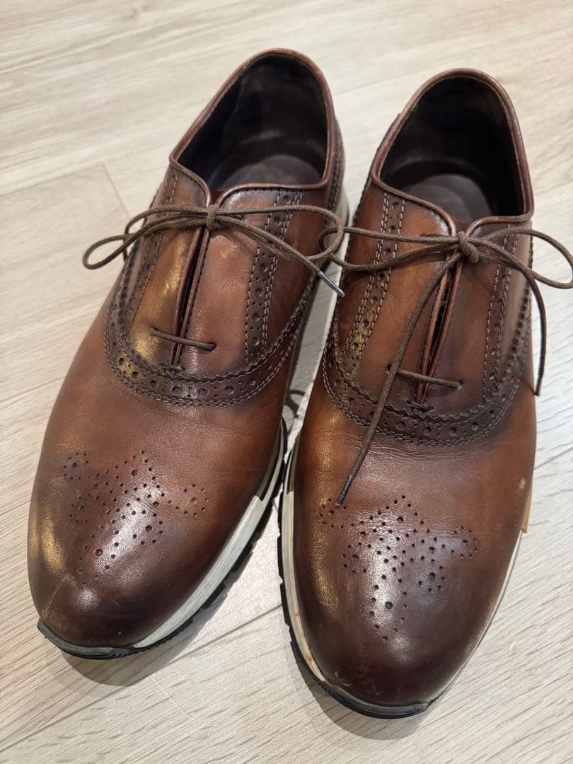 ベルルッティ ファストトラック パティーヌレザースニーカー