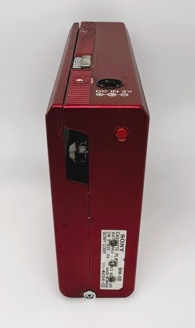 【レア美品】SONY WALKMAN WM-DD ウォークマン レッド　ジャンク