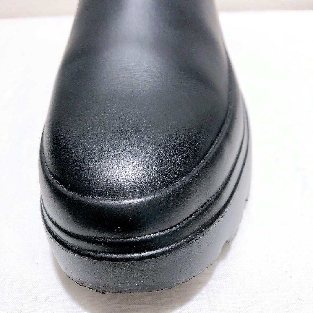 HUNTER レディース エクスプローラー チェルシー フラットフォームブーツ