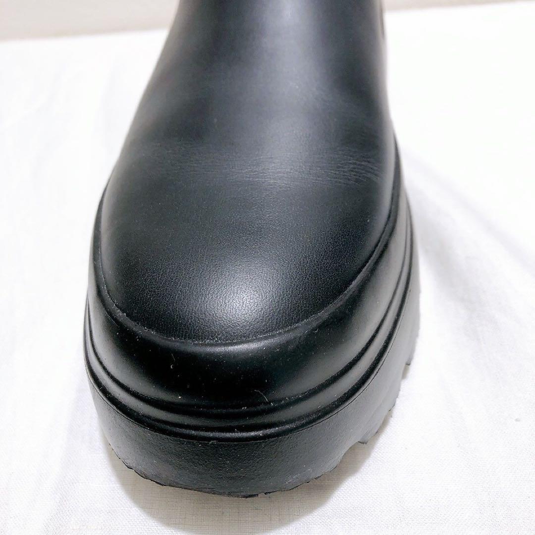 HUNTER レディース エクスプローラー チェルシー フラットフォームブーツ