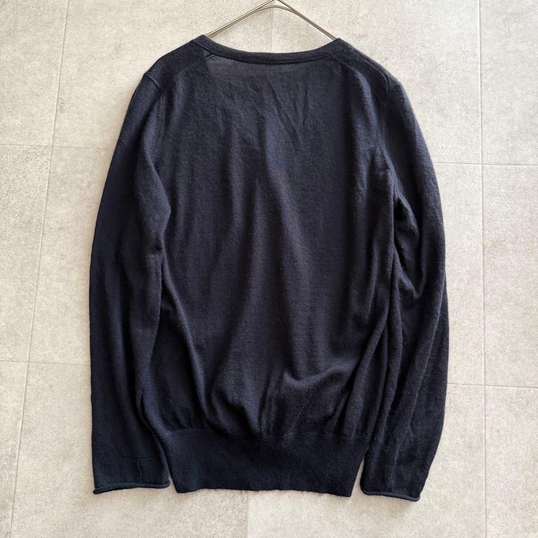 セリーヌ　カーディガン　フィービー期　カシミヤ100% トリオンフ　ネイビー　M