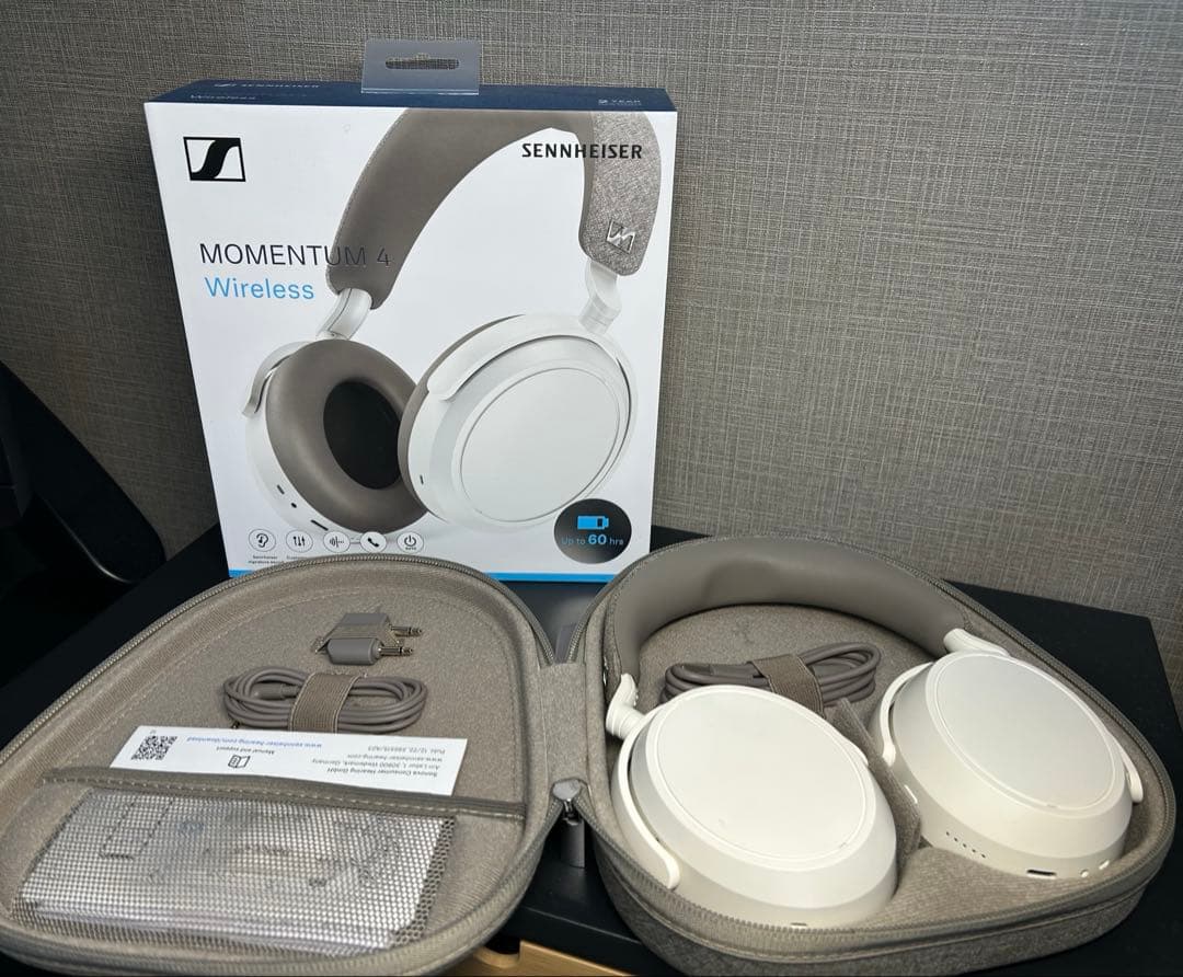 ヘッドホン SENNHEISER MOMENTUM4 Wireless ホワイト