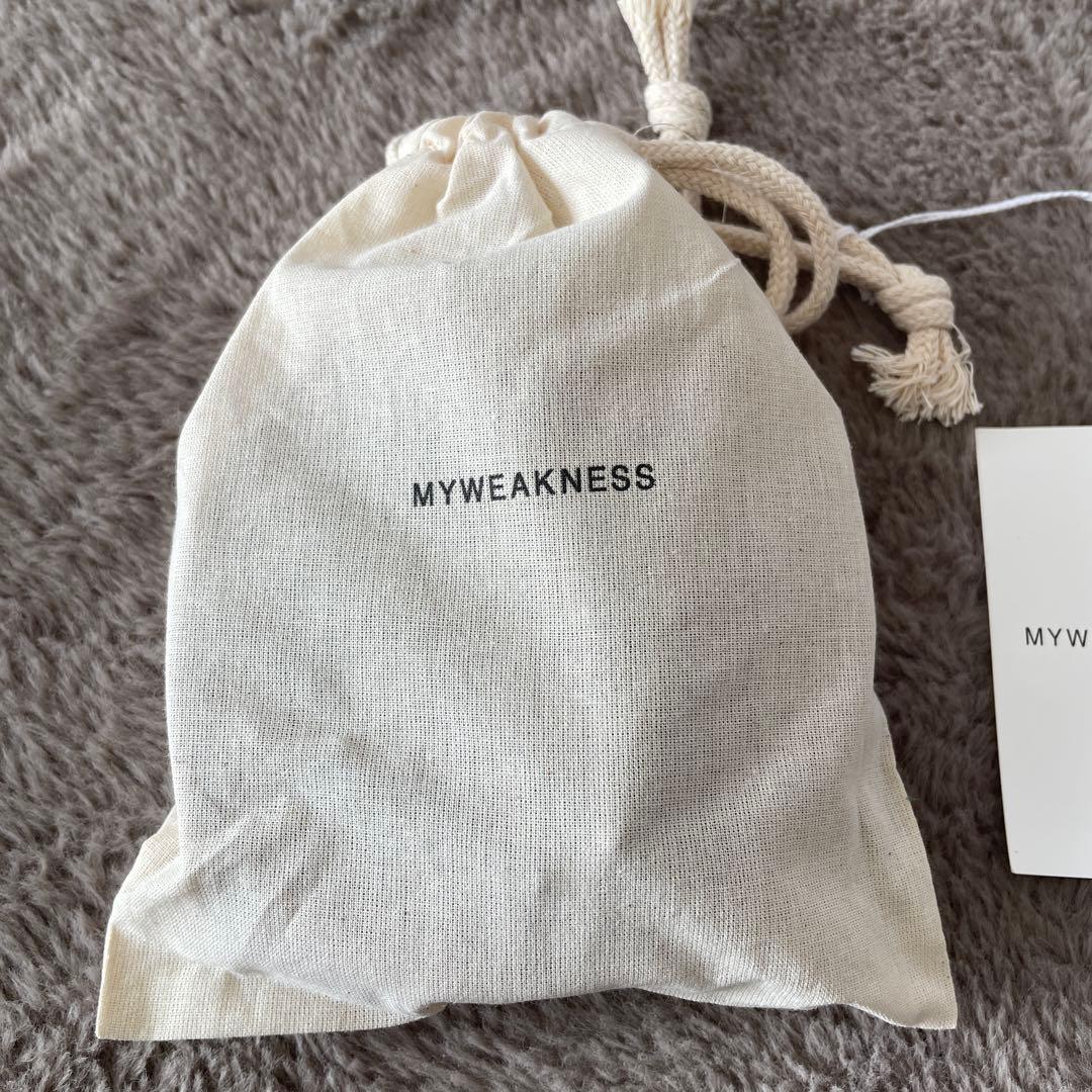 め*い様 マイウィークネス　レザー製ブラウンベルト 8穴