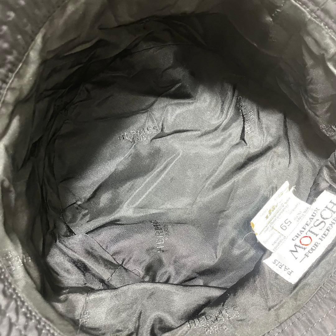 HERMES エルメス バケット ハット MOTSCH POUR 59